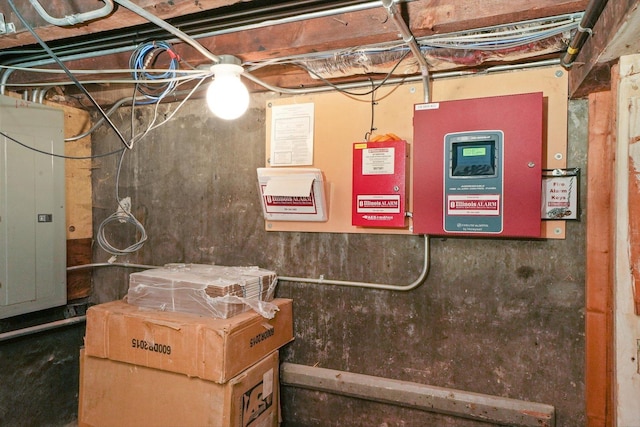 2347 Clarence Ave, Berwyn, IL 60402 - unfinished below grade area featuring electric panel