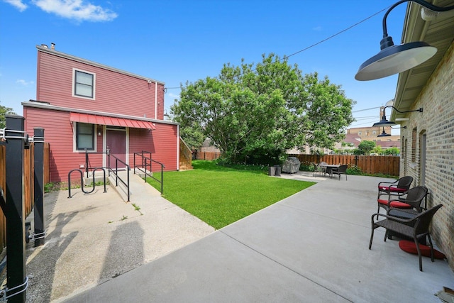 2347 Clarence Ave, Berwyn, IL 60402 - fenced backyard featuring a patio area