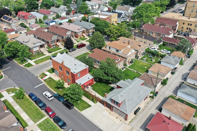 2347 Clarence Ave, Berwyn, IL 60402 - aerial view of property and surrounding area with nearby suburban area