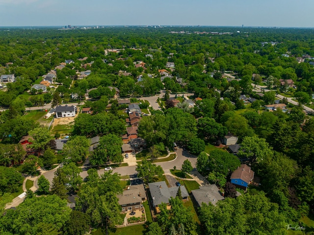 1447 Hillcrest Rd, Downers Grove, IL 60516 - aerial perspective of suburban area