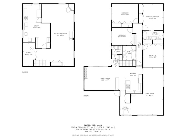 1447 Hillcrest Rd, Downers Grove, IL 60516 - view of property floor plan