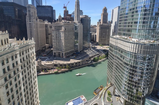 405 N Wabash Ave Unit 2211, Chicago, IL 60611 - view of city skyline with a large body of water