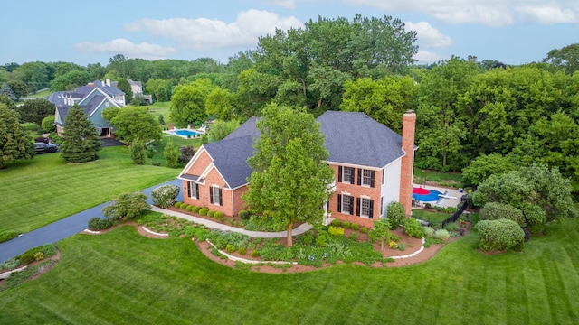 38W385 Stevens Glen Rd, Saint Charles, IL 60175 - aerial view of property and surrounding area