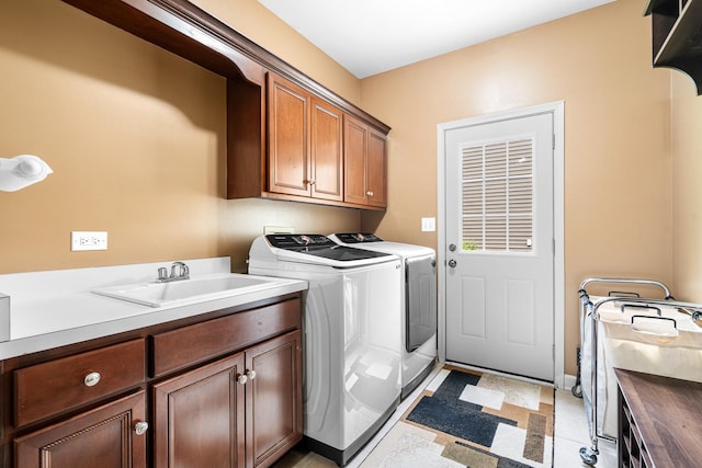 11646 Liberty Ln, Plainfield, IL 60585 - washroom with cabinet space and separate washer and dryer