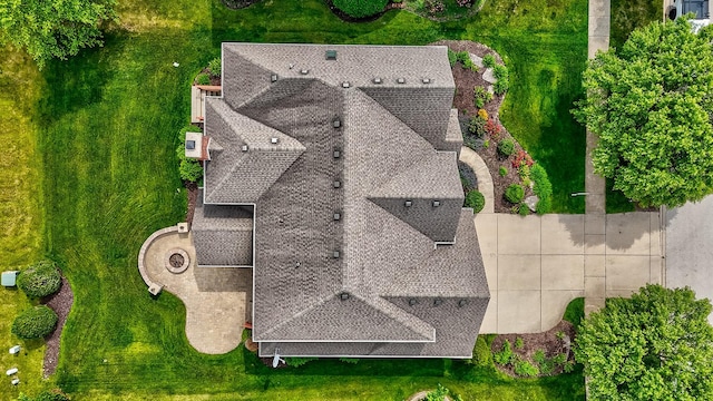 5327 Bamboo Ln, Naperville, IL 60564 - aerial view of property and surrounding area