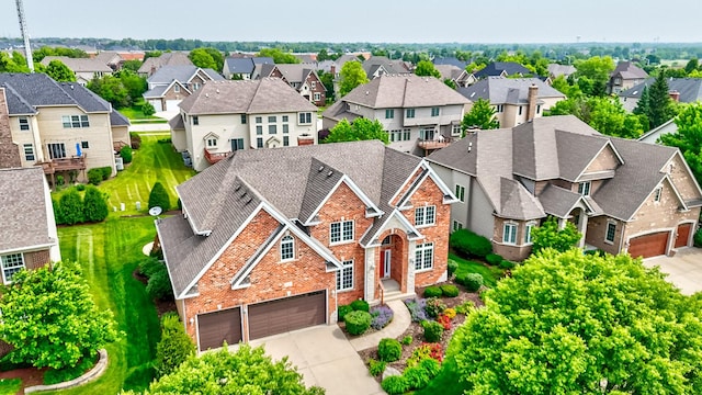 5327 Bamboo Ln, Naperville, IL 60564 - aerial view of residential area