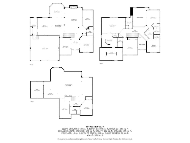 5327 Bamboo Ln, Naperville, IL 60564 - view of floor plan / room layout