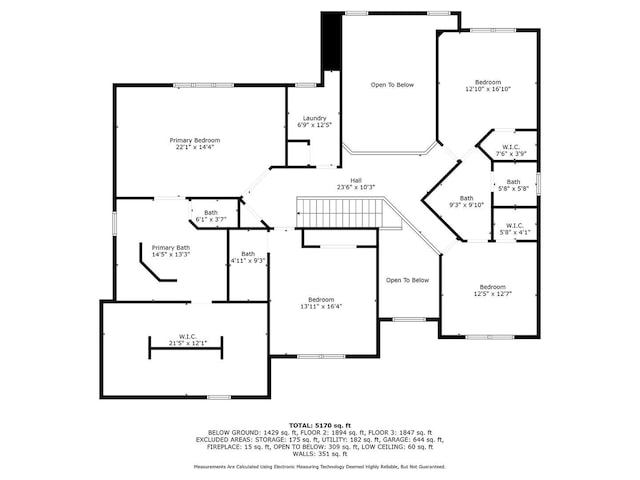 5327 Bamboo Ln, Naperville, IL 60564 - view of floor plan / room layout