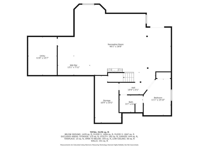 5327 Bamboo Ln, Naperville, IL 60564 - view of property floor plan