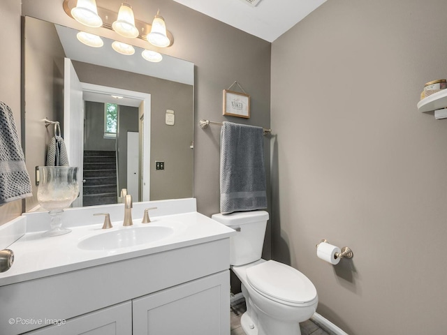 308 Ramsey Dr, Romeoville, IL 60446 - bathroom featuring toilet and vanity