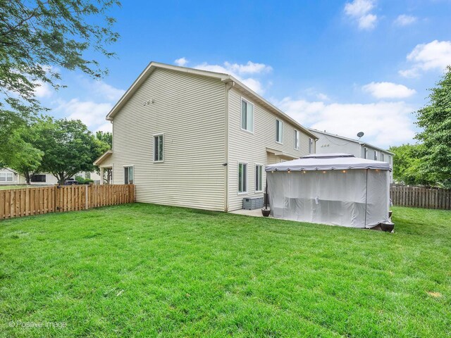 308 Ramsey Dr, Romeoville, IL 60446 - rear view of house