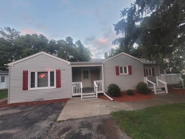 36441 N James Ct, Lake Villa, IL 60046 - view of front of property with covered porch