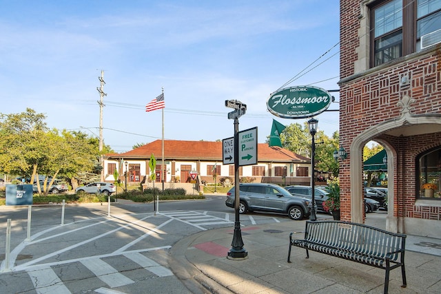 2648 Central Dr Unit Gn, Flossmoor, IL 60422 - view of asphalt street featuring curbs, street lights, and sidewalks