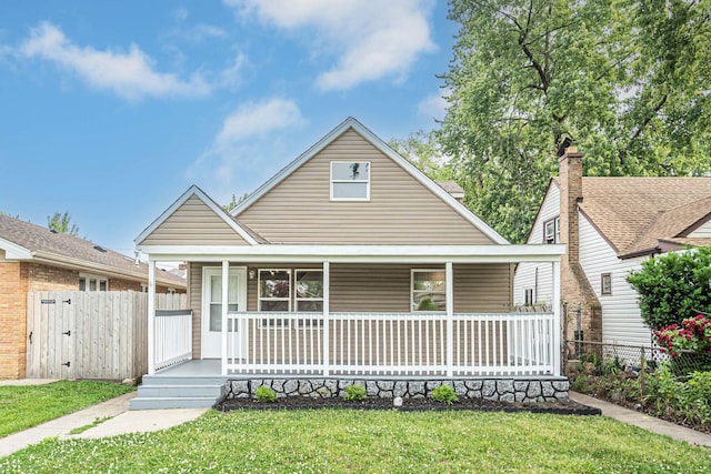 5707 W 82nd Pl, Burbank, IL 60459 - bungalow-style house featuring covered porch