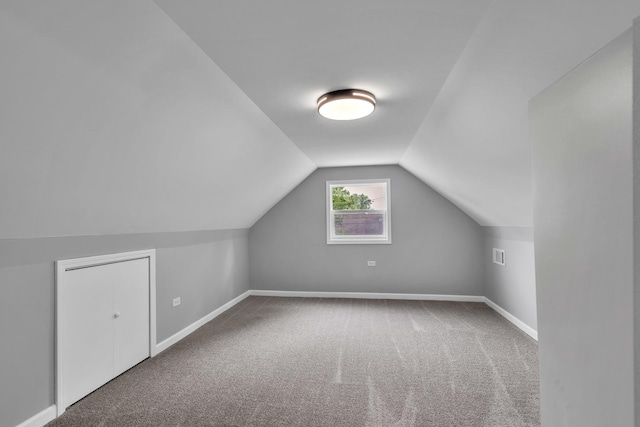 5707 W 82nd Pl, Burbank, IL 60459 - bonus room with vaulted ceiling and carpet flooring