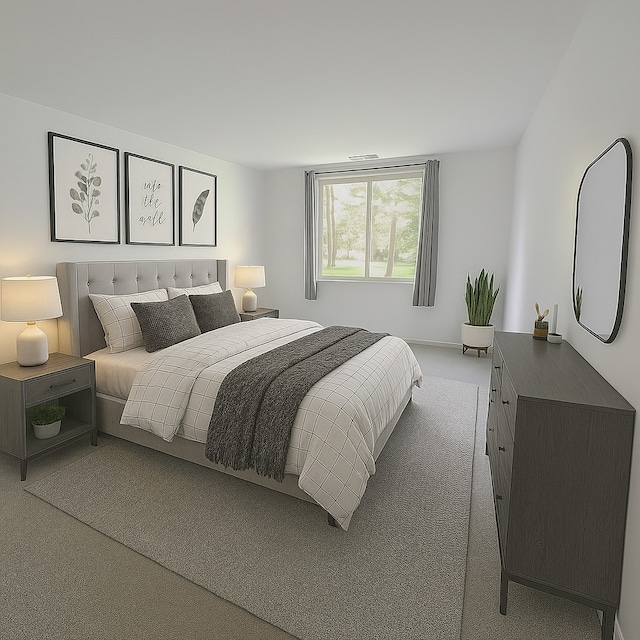 1125 Lake Cook Rd Unit 209, Northbrook, IL 60062 - carpeted bedroom with baseboards