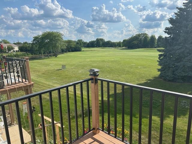 13832 S Balsam Ln Unit B, Plainfield, IL 60544 - view of balcony