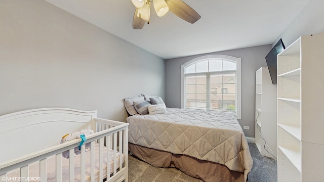 14948 S Preserve Dr, Lockport, IL 60441 - bedroom with carpet flooring and ceiling fan