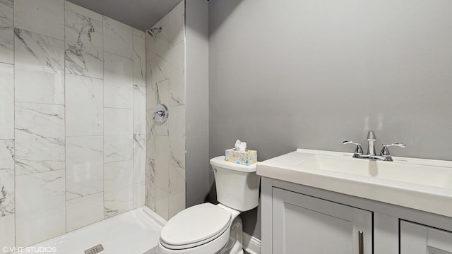 14948 S Preserve Dr, Lockport, IL 60441 - full bath featuring vanity and a tile shower