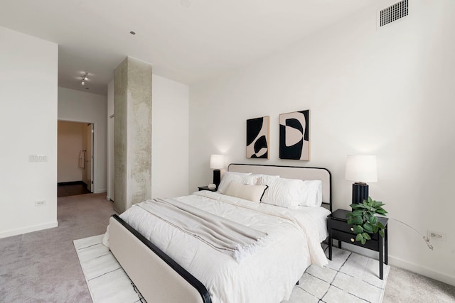 700 N Larrabee St Unit 2010, Chicago, IL 60654 - bedroom featuring light carpet and baseboards