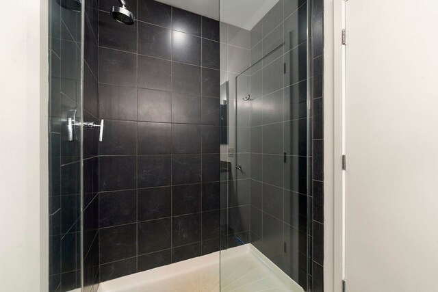 700 N Larrabee St Unit 2010, Chicago, IL 60654 - bathroom featuring tiled shower