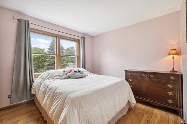 307 Valley Rd, North Aurora, IL 60542 - bedroom with light wood finished floors
