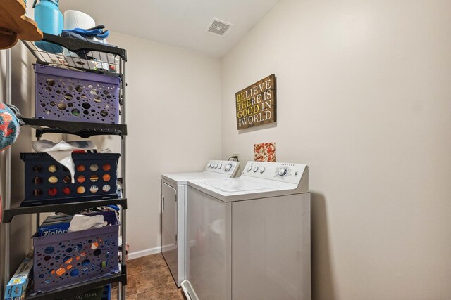307 Valley Rd, North Aurora, IL 60542 - washroom featuring washing machine and clothes dryer and baseboards
