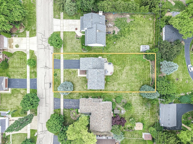 307 Valley Rd, North Aurora, IL 60542 - view of property location with property parcel outlined