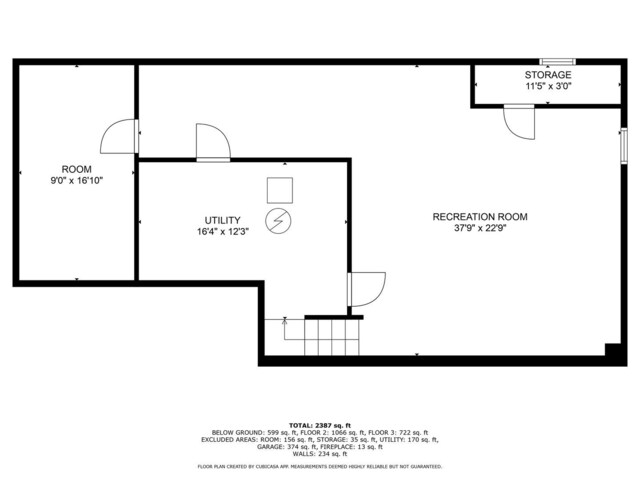 307 Valley Rd, North Aurora, IL 60542 - view of room layout