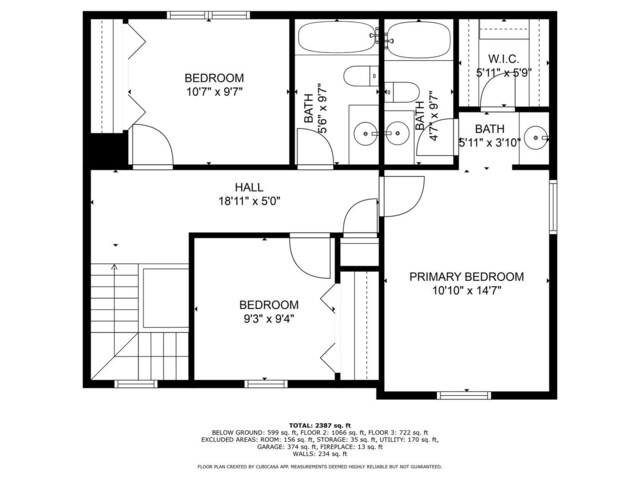 307 Valley Rd, North Aurora, IL 60542 - view of room layout