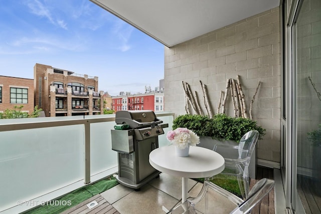 1711 W Division St Unit 303, Chicago, IL 60622 - balcony featuring area for grilling