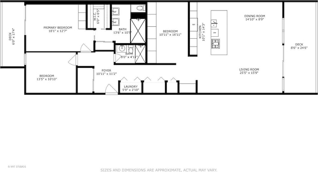 1711 W Division St Unit 303, Chicago, IL 60622 - view of floor plan / room layout