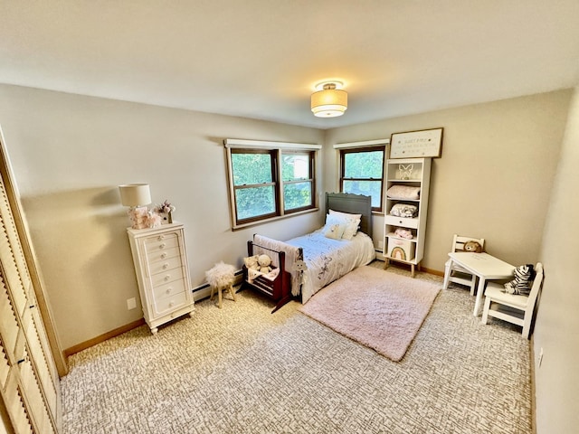 221 Thornbrook Rd, Dekalb, IL 60115 - bedroom featuring light colored carpet and baseboards