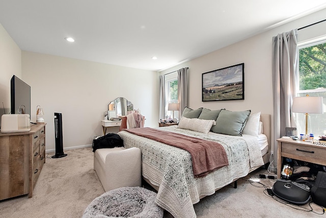 1526 Peachtree Ln, Lockport, IL 60441 - bedroom featuring light colored carpet and recessed lighting