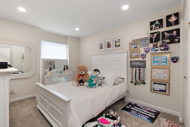 1602 Peachtree Ln, Lockport, IL 60441 - bedroom featuring light carpet and recessed lighting