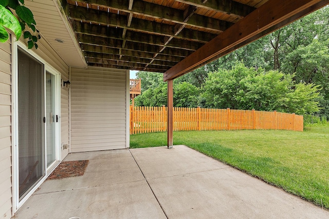 1602 Peachtree Ln, Lockport, IL 60441 - view of patio / terrace