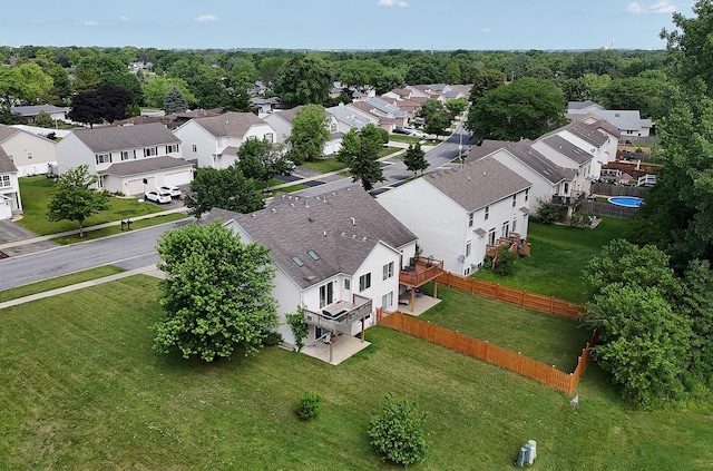 1602 Peachtree Ln, Lockport, IL 60441 - aerial perspective of suburban area