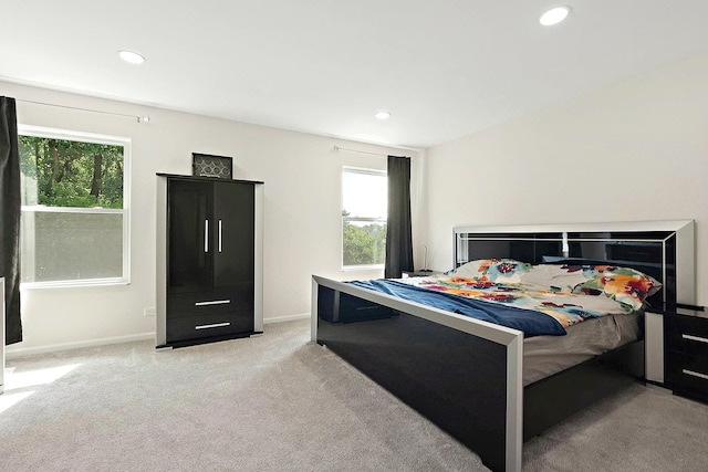 1528 Peachtree Ln, Lockport, IL 60441 - bedroom featuring light carpet and recessed lighting