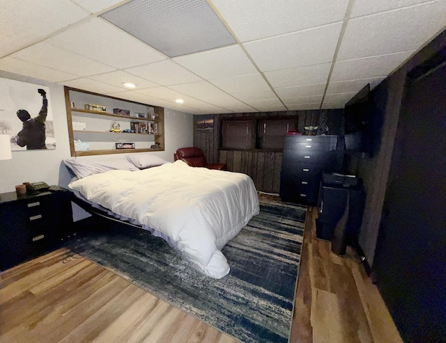 98 Northgate Rd, Riverside, IL 60546 - bedroom featuring a paneled ceiling and wood finished floors