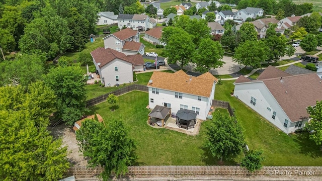 28909 Honeysuckle Ct, Lakemoor, IL 60051 - aerial perspective of suburban area