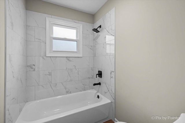 6710 Valley View Rd, Hanover Park, IL 60133 - full bath with bathing tub / shower combination and toilet