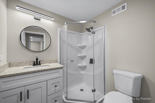 6710 Valley View Rd, Hanover Park, IL 60133 - full bathroom with vanity and a shower stall