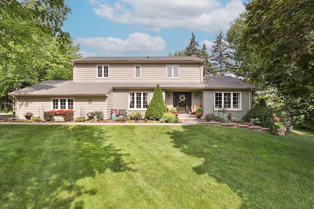 110 Tudor Dr, Barrington, IL 60010 - traditional-style house featuring a front lawn