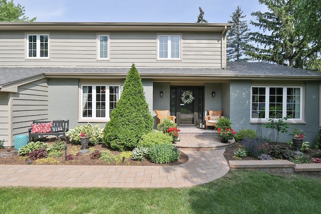110 Tudor Dr, Barrington, IL 60010 - traditional-style house with brick siding