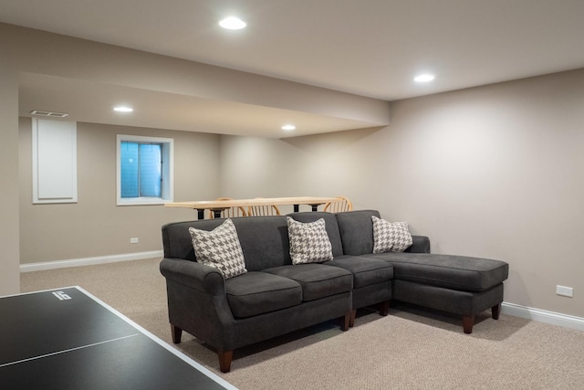 1903 Ronzheimer Ave, Saint Charles, IL 60174 - recreation room featuring carpet and recessed lighting