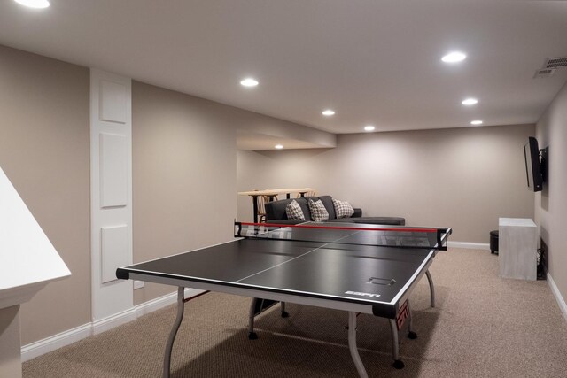 1903 Ronzheimer Ave, Saint Charles, IL 60174 - game room featuring recessed lighting and light colored carpet