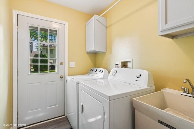 2325 Fairfax Rd, Saint Charles, IL 60174 - washroom featuring cabinet space and separate washer and dryer