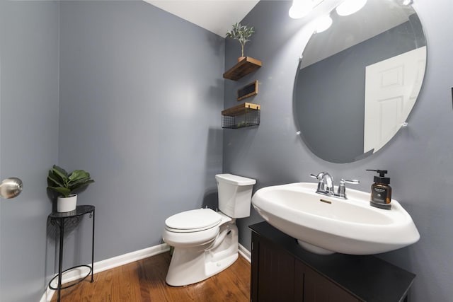 741 Oakwood St, Minooka, IL 60447 - bathroom featuring wood finished floors and vanity