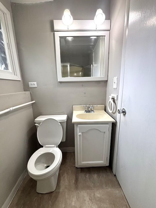 126 N Prairie Ave, Bloomingdale, IL 60108 - bathroom featuring toilet and vanity
