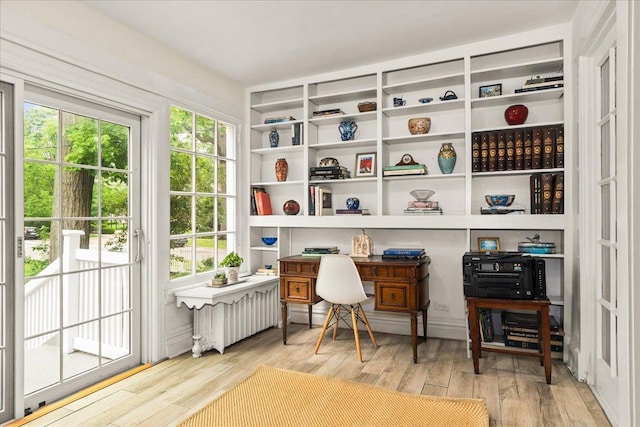 633 Forest Ave, Wilmette, IL 60091 - office space with wood finished floors